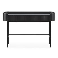 Juodos spalvos konsolinis staliukas 40x120 cm Willa – MOME
