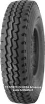 Padanga 12.00R20 GL682A Advance 22PR 158/155F TTF, 12.00 R20