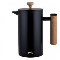 Kavinukas su nuspaudimu ZYLE, ZY613CF, nerūdijančio plieno, 1000 ml