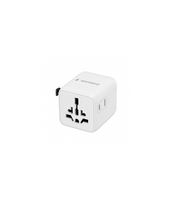 Gembird Universal travel power adapter | TPA-INT-01-W | Travel adapter