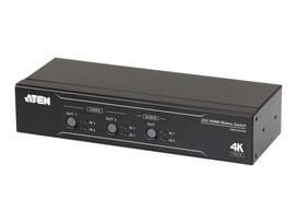 Aten | 2x2 True 4K HDMI Matrix Switch with, KVMATNVM0202HB_AT_G