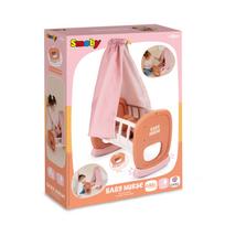 Smoby Baby Nurse lopšys su baldakimu