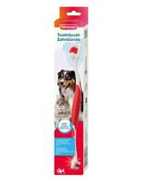 BEAPHAR Toothbrush Regular dvipusis dantų šepetėlis šunims ir katėms