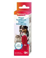 BEAPHAR Finger Toothbrush pirštinė dantų šepetėlis šunims ir katėms