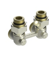 RLV-KB lH dalies vožtuvas, RLV-KB, 15, Kampinis , Kvs value - 1.4 m³/h, R 1/2", G 3/4 003L0394