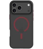Juodas (Raudonas) dėklas Apple iPhone 17 Pro Max telefonui "Tactical MagForce Hyperstealth 2.0 Cover"