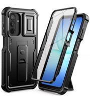 Juodas dėklas Samsung Galaxy A17 4G / 5G telefonui "Tech-Protect Kevlar Cam+"