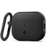 Matinis juodas dėklas Apple Airpods Pro 3 ausinėms "Spigen Vault"