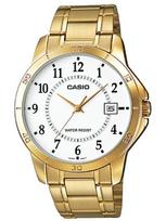 CASIO VYRŲ RANKINIŲ LAIKRODŽIŲ MTP-V004G-7B (zd047c) + DĖŽUTĖ