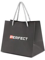 Dovanų maišelis - PERFECT - pilkas