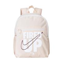 Nike kuprinė su poliesteriu, maža, unisex, perlų baltumo, laisvalaikio stiliaus One Size perlų baltos spalvos
