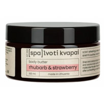 Body Butter Kūno sviestas Rhubarb&Strawberry