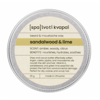 Beard & Moustache Wax Barzdos ir ūsų vaškas 25g