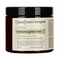 Body Scrub Kūno šveitiklis Matcha Green Tea