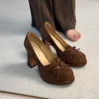 Retro thick-heeled high-heeled shoes for women 2025 spring temperament socialite style is not tired of feet, high-end single shoes Mary Jane 35 ruda