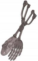 Šaltienos žnyplės "skeletas" - Helovino stalo dekoracija, 28cm