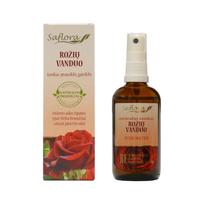 SAFLORA natūralus tonikas rožių vanduo, 100 ml