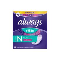 ALWAYS FRESH & PROTECT kvepiantys higieniniai įklotai (58 vnt.)