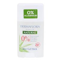 DERMAFLORA NATURAL pieštukinis dezodorantas želė, 50 ml