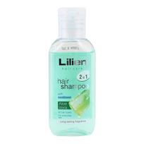 LILIEN 2 IN 1 ALOE VERA plaukų šampūnas ir kondicionierius, 50 ml