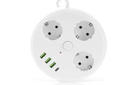 daugiafunkcis prailgintuvas 2 m. + USB + Type-C