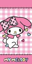 Hello Kitty kūdikio paplūdimio rankšluostis 70x140