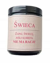 Sojų žvakė be dagčio, juokinga dovana, 150 ml