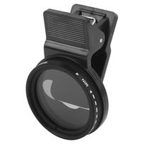 Veledge 37mm Adjustable ND Lens Filter ND2‑400 Neutral Density for Different Brand Phones