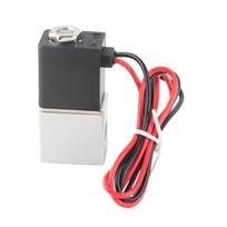 24V DC Greito atsako elektrinis solenoidinis vožtuvas 2 padėčių 2 krypčių orui, vandeniui, alyvai G1/4