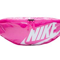 Nike Heritage poliesterio juosmens krepšys, įprastas, unisex, liepsnos rožinės spalvos, laisvalaikio, CK7914-601