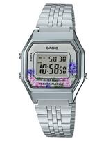 CASIO LA680WA-4CDF MOTERŲ LAIKRODIS (zd631j) + DĖŽUTĖ