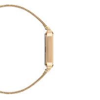 DAMESKAS LAIKRODIS DANIEL WELLINGTON Quadro Lumine Pressed Piano 20mm DW00100582 + DĖŽUTĖ (zw519a)