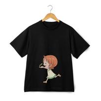 One Piece Nami Chibi Running Graphic T-shirt - Trendy Anime Streetwear Tee M