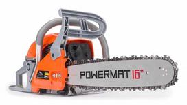 Benzininis grandininis pjūklas POWERMAT 16", 3,6kW/4,9AG