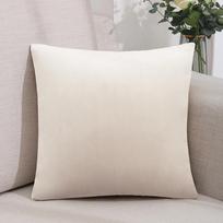 Nauja vienspalvė Šiaurietiška aksominė pagalvė Sofai, Biurui, Svetainei, Paprastas pliušinis čiužinys, Miegamojo naktinė pagalvė 45X45cm (excluding pillow core)