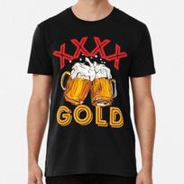 XXXX Gold Australian Beer Premium T-Shirt S to 5XL Made in the AU/USA T-Shirt L