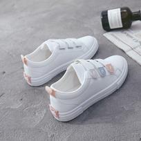Women Sneakers Fashion 2 Breathable Vulcanize Shoes Woman Pu Leather Flats White Casual Shoes Canvas Zapatillas Mujer 36 rožinė