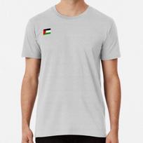 Palestinos vėliava S dydžio iki 5XL Pagaminta Australijoje/JAV Marškinėliai 4XL