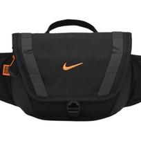 Nike Fabric Fanny Pack Regular Unisex Black & Coal Black & Dutch Orange Casual DJ9681-011