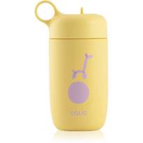 Equa Kids nerūdijančio plieno butelis vandeniui vaikams Giraffe 400 ml
