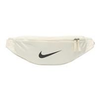 Nike perdirbto poliesterio juosmens krepšys, įprasto dydžio, unisex, kokoso pieno baltumo, laisvalaikio FZ7221-113