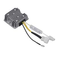 Dyzelinio generatoriaus įtampos reguliatorius 4 laidai 5KW Vienfazis Aliuminio lydinio Dyzelinio variklio įtampos stabilizatorius DC 12V