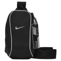 Nike Audinio Vienos Peties Įstrižainės Krepšys, Sling Bag Įprastas Unisex Juodas Laisvalaikio FB2850-010