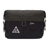 Nike Fabric Fanny Pack Unisex Black & Metallic Silver Casual DV4051-011