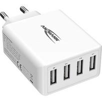 Ansmann Home Charger HC430, charger (white, intelligent charging control, multisafe technology) 1001-0113