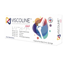 VISCOLINE SODIUM HYALURONATE GGP, 1 švirkštas 3ml, N1 