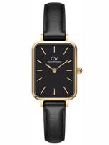 MOTERiŠKAS Laikrodis DANIEL WELLINGTON Quadro Pressed Sheffield Gold 20mm DW00100560 + DĖŽUTĖ