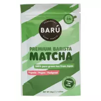 BARÚ Premium Barista Matcha Organic 36g