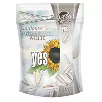 Baltos sūdytos saulėgrąžos YES, 120 g