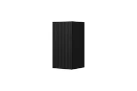 Nicole pakabinama vonios kambario spintelė 70 1D Black Matte